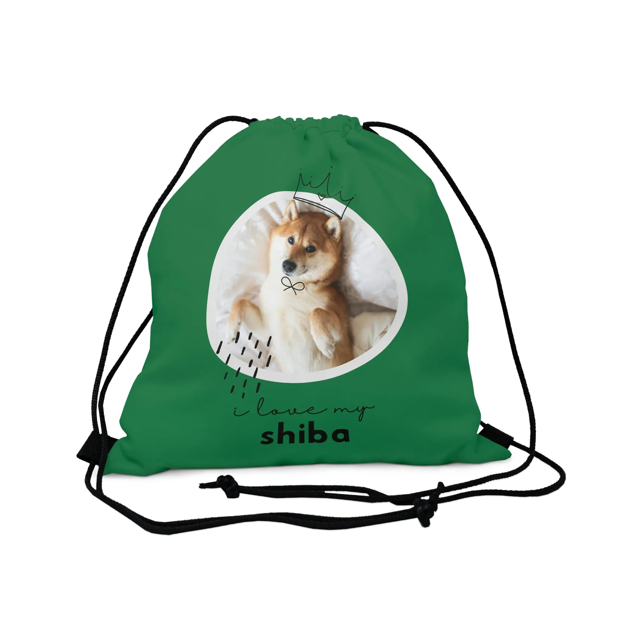 I love my Shiba Dog POD Outdoor Drawstring Bag