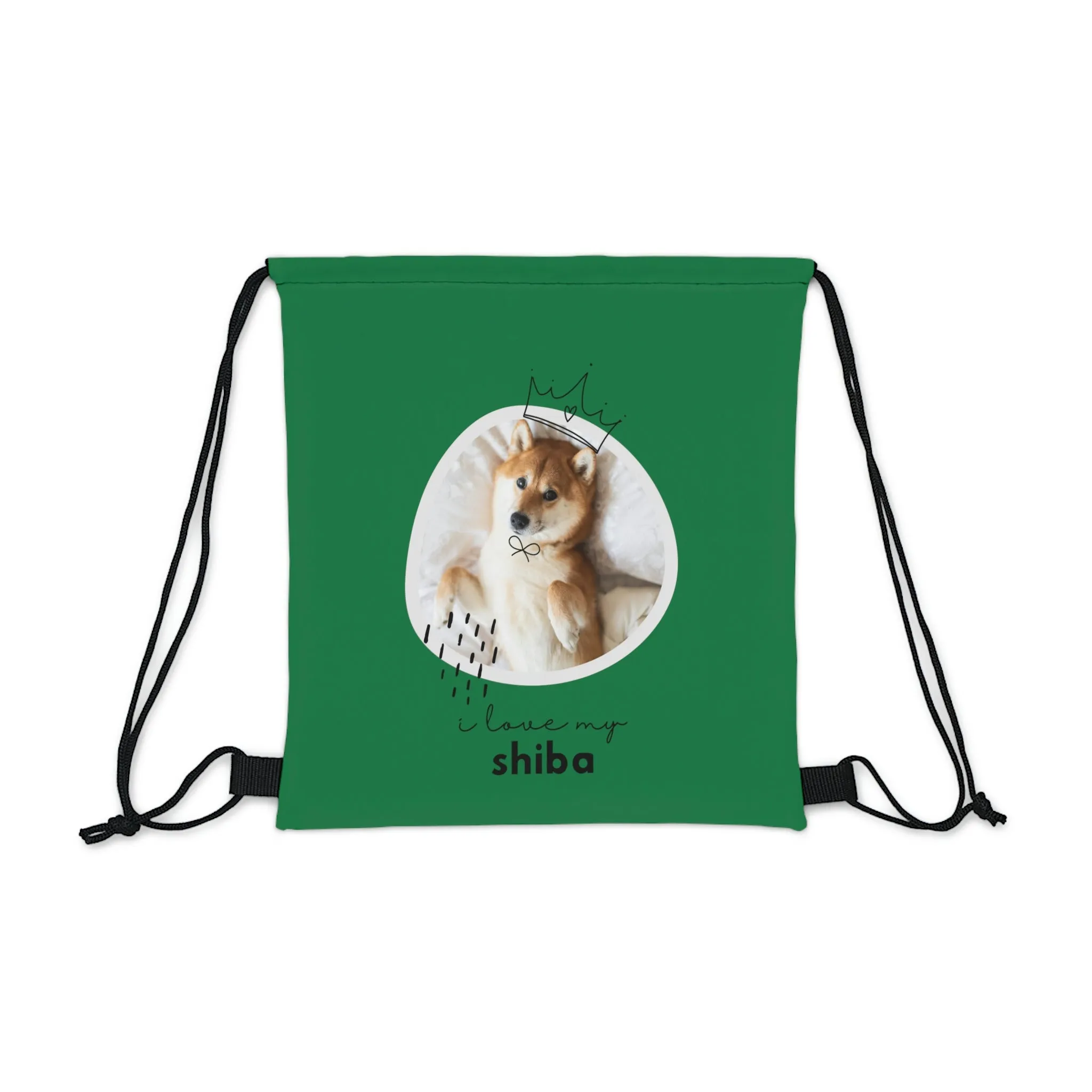 I love my Shiba Dog POD Outdoor Drawstring Bag