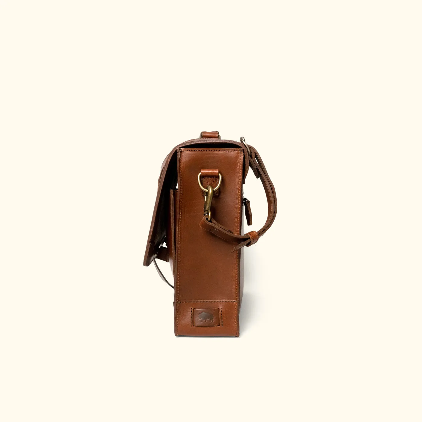 Jefferson Messenger Bag | Mahogany