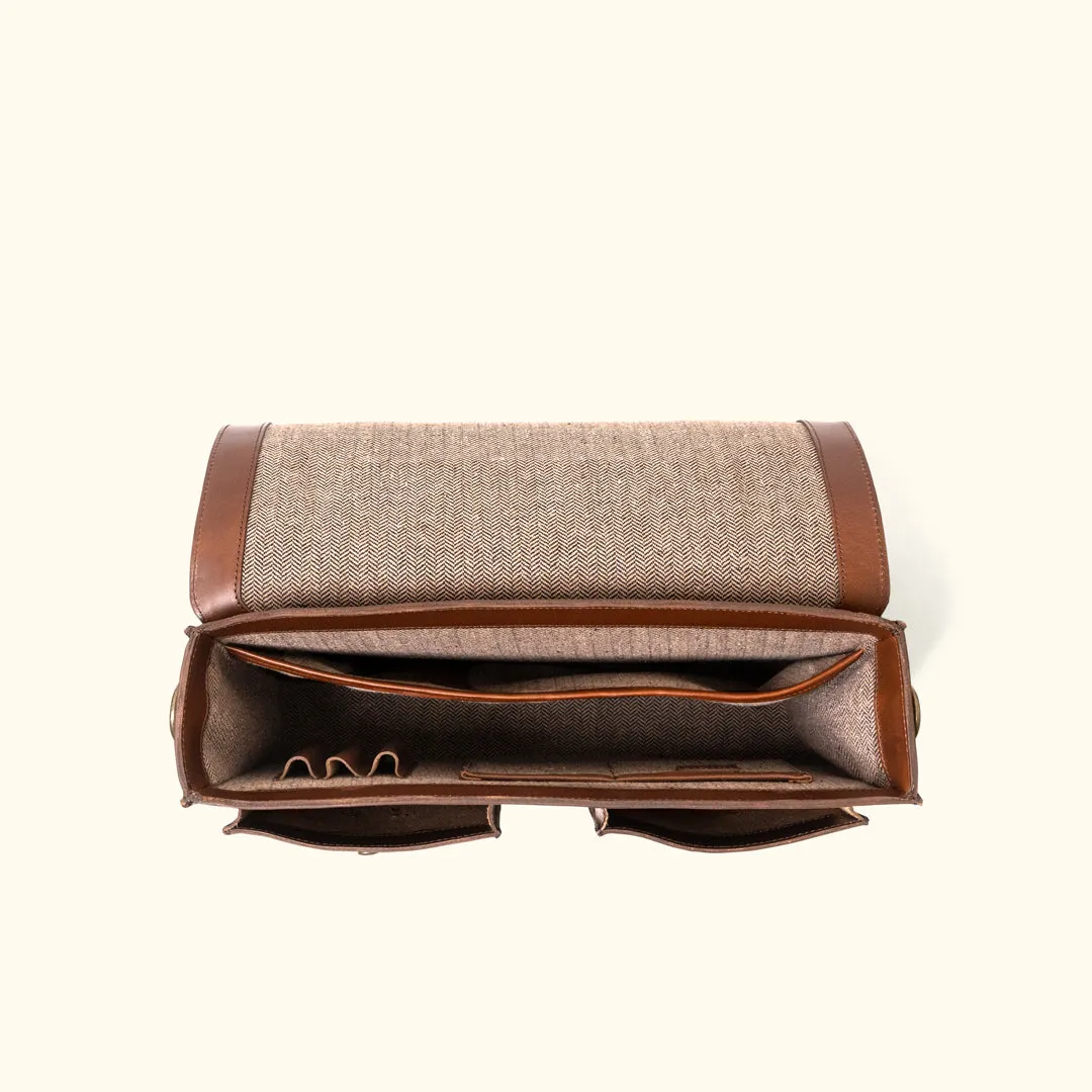 Jefferson Messenger Bag | Mahogany