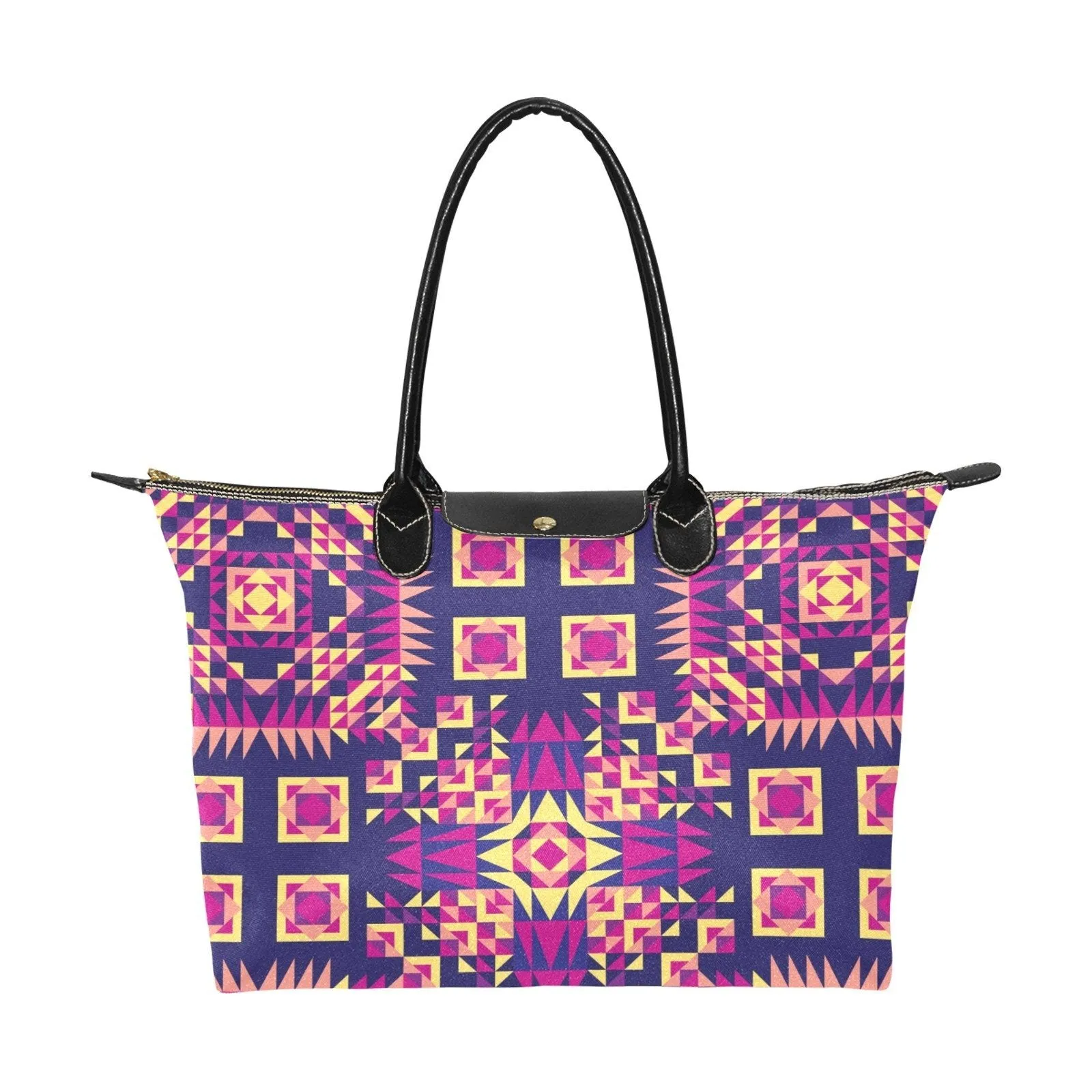 Kaleidoscope Bleu Single-Shoulder Lady Handbag