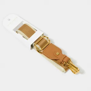 Katie Loxton Canvas Strap Tan Stripe