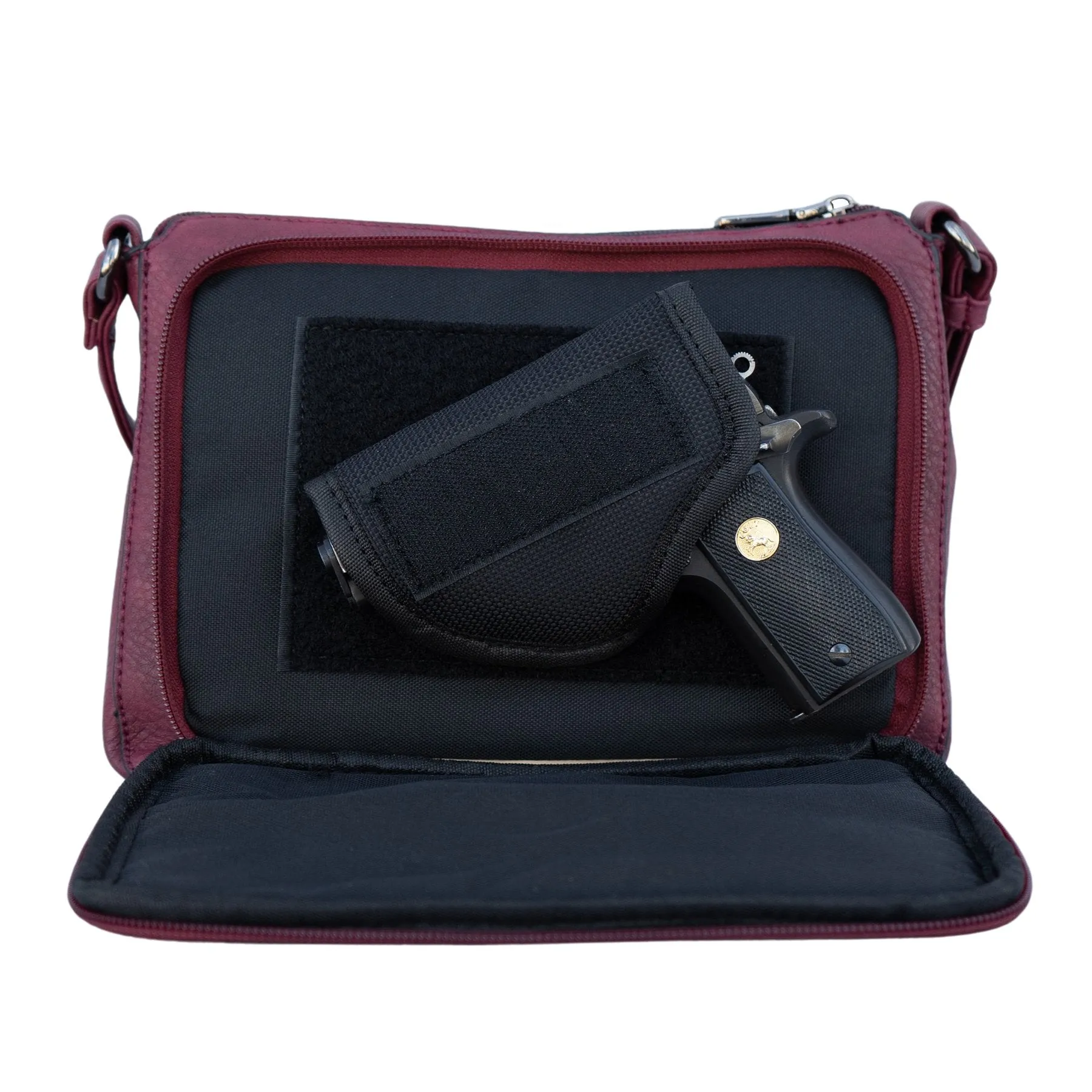 Kinsley Compact Lockable Crossbody with RFID Slim Wallet