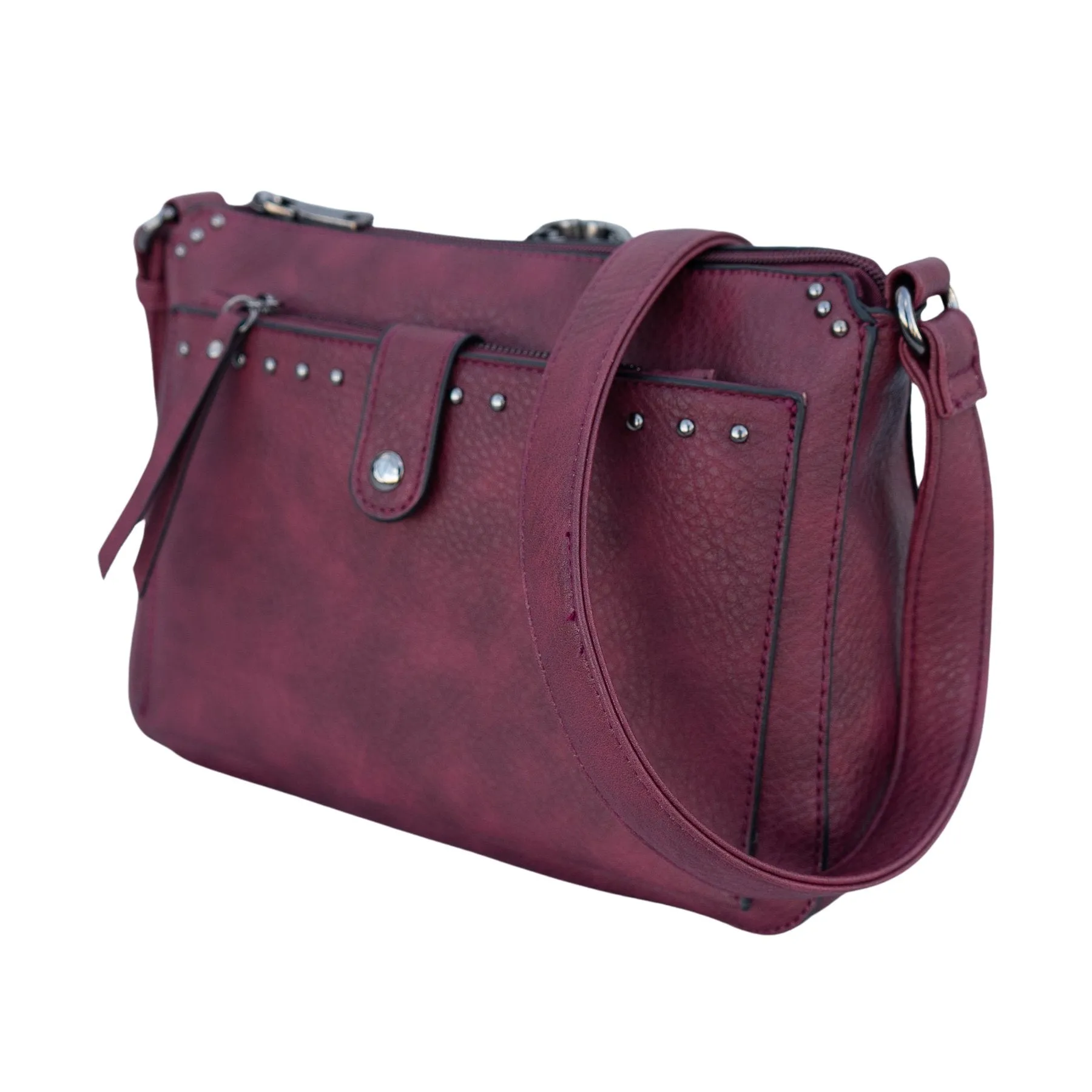 Kinsley Compact Lockable Crossbody with RFID Slim Wallet