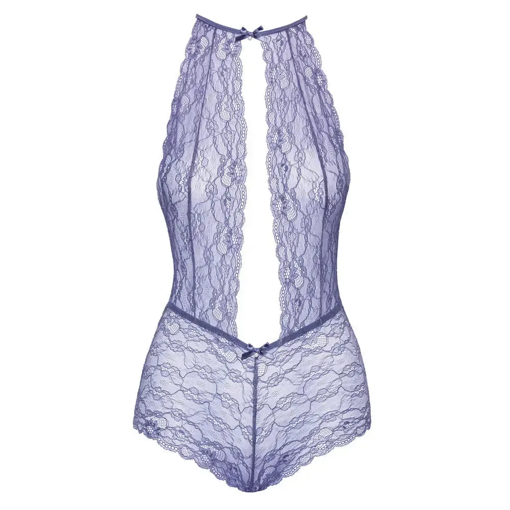 Kissable Delicate Lace Halterneck