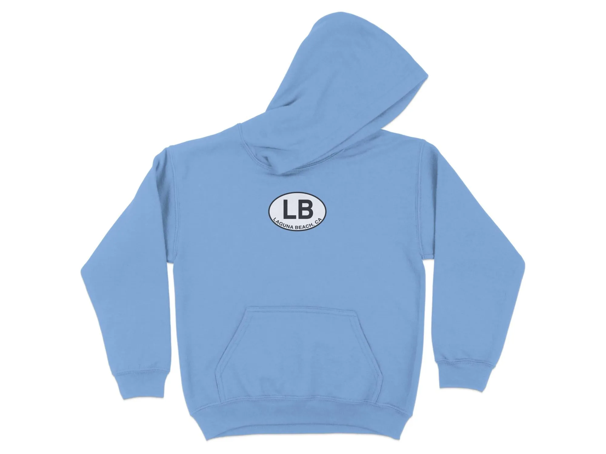 Laguna Beach CA Logo LB Icon Trendy Travel Sweatshirts