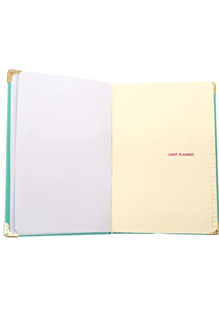 Landmark 2024 Planner "Light Ardium Diary Series"  Print with Garter