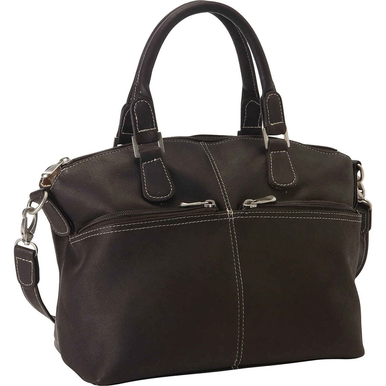 Le Donne Leather Classic Satchel