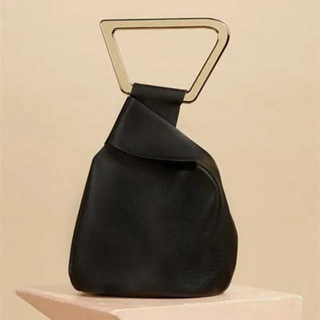 Leather Knot Bag