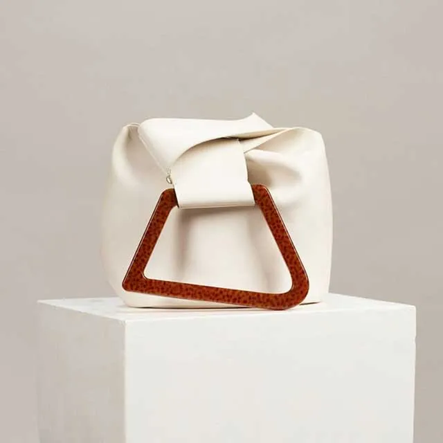 Leather Knot Bag