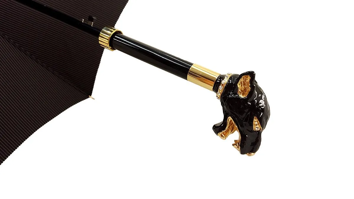 Luxurious Enameled Dog Luxury men's Umbrella