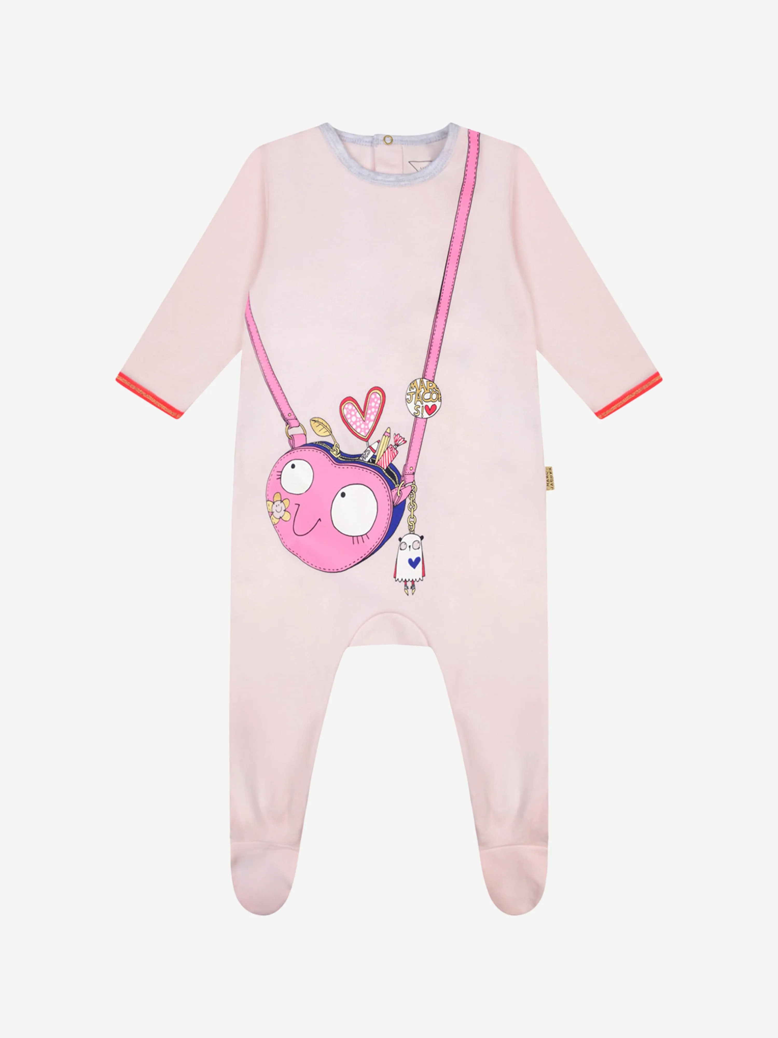 MARC JACOBS Girls Bag print Babygrow