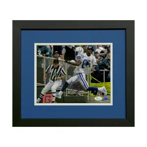 Marvin Harrison Signed Indianapolis Colts Framed 8x10 Photo