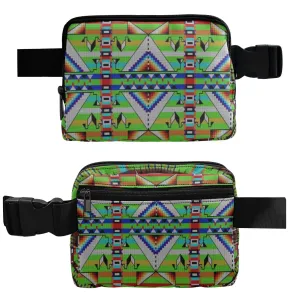 Medicine Blessing Lime Green Belt Bag