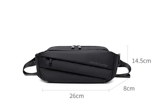 Men's Casual Trendy Waterproof One-shoulder Crossbody Bag