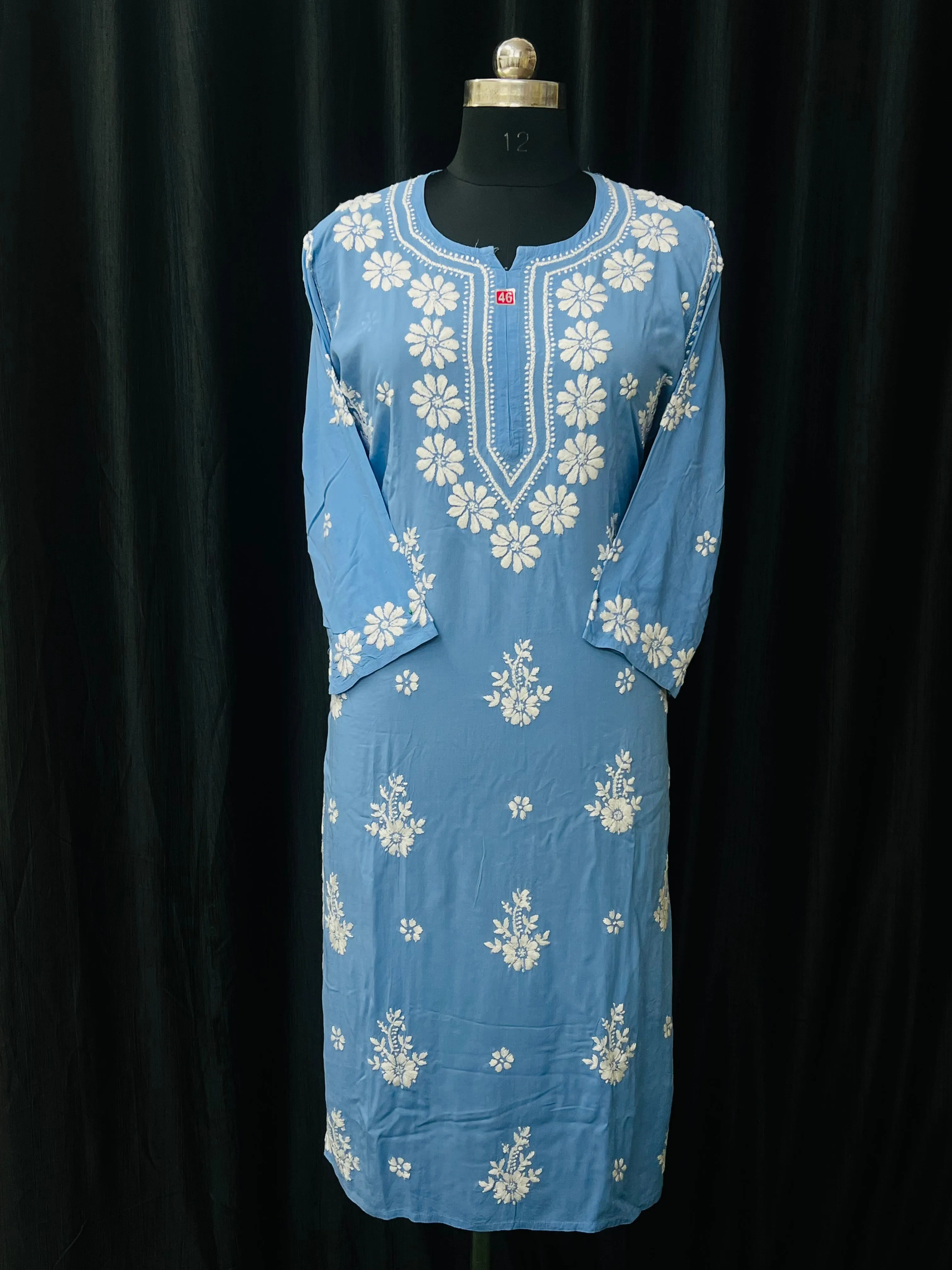 Modal Chikankari kurti