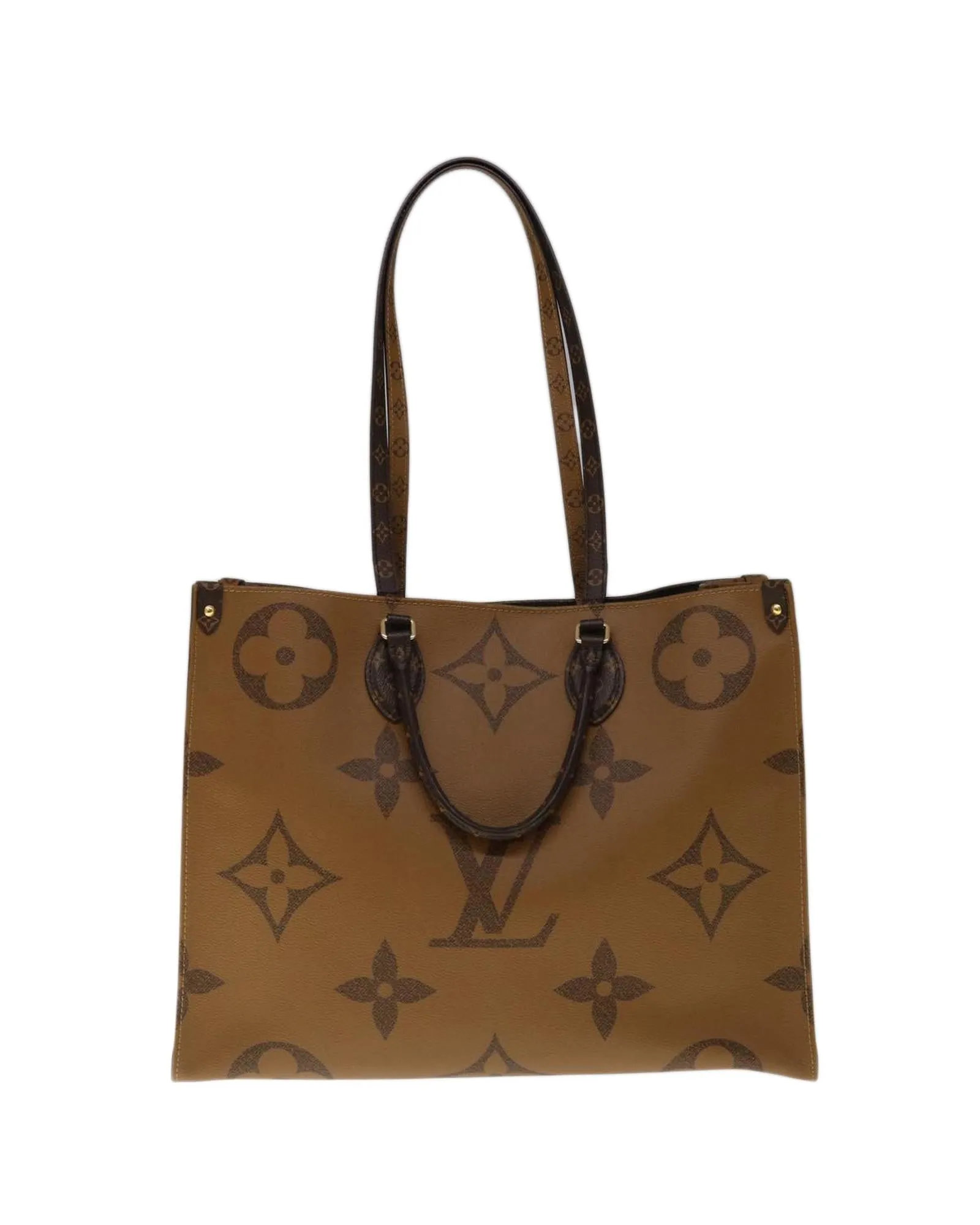 Monogram Reverse Giant Tote Bag with Dual Handle