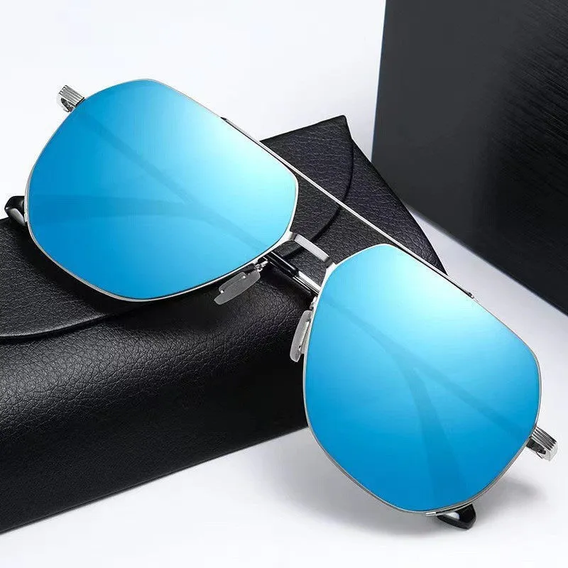 New sunglasses nylon polarized driving and fishing light luxury style driving glasses ultra-light flying trendy sunglasses for men