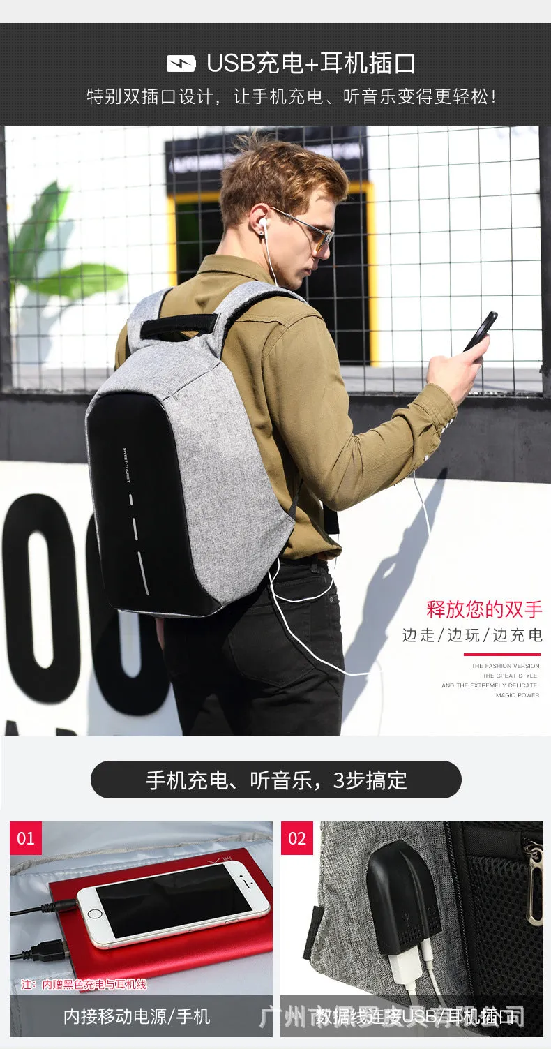 Outdoor three-dimensional computer backpack