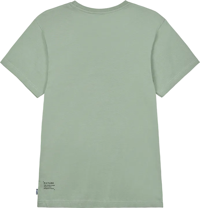 Picture Organic Clothing Men&#x27;s Custom Van Tee Green Spray | Buy Picture Organic Clothing Men&#x27;s Custom Van Tee Green Spray here | Outnorth