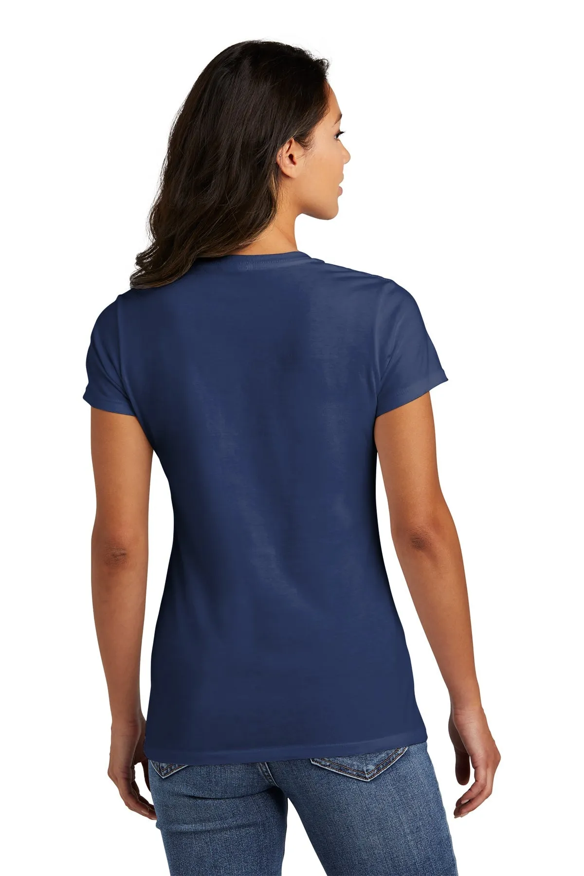 Port & Company Ladies Fan Custom Favorite Tee's, Team Navy