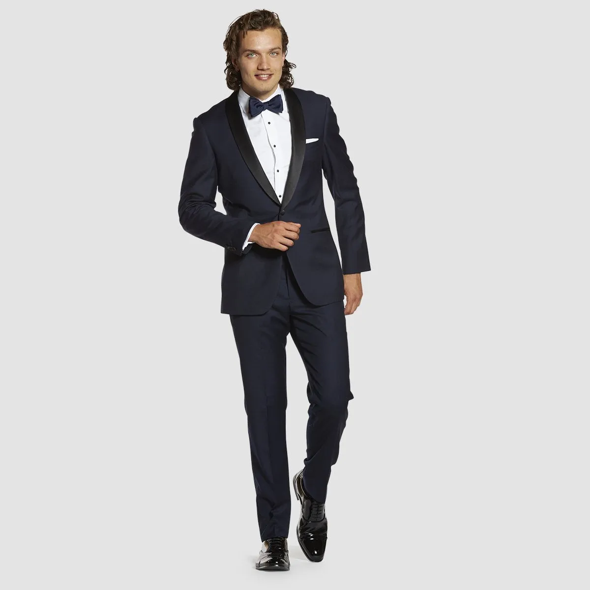 Premium Navy Tuxedo Pants