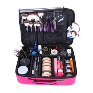 Professional Makeup Bag- Pink