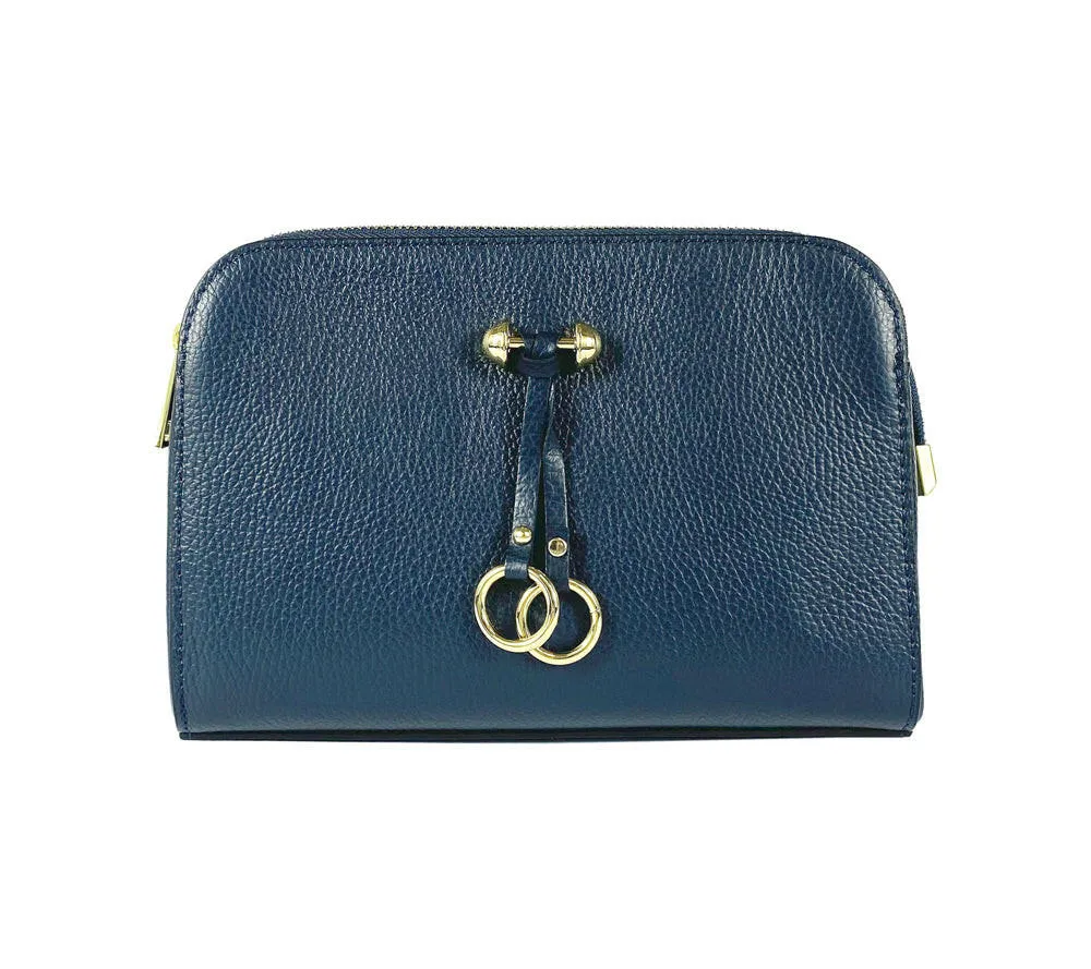 RB1011D | Women's Shoulder Bag in Genuine Leather