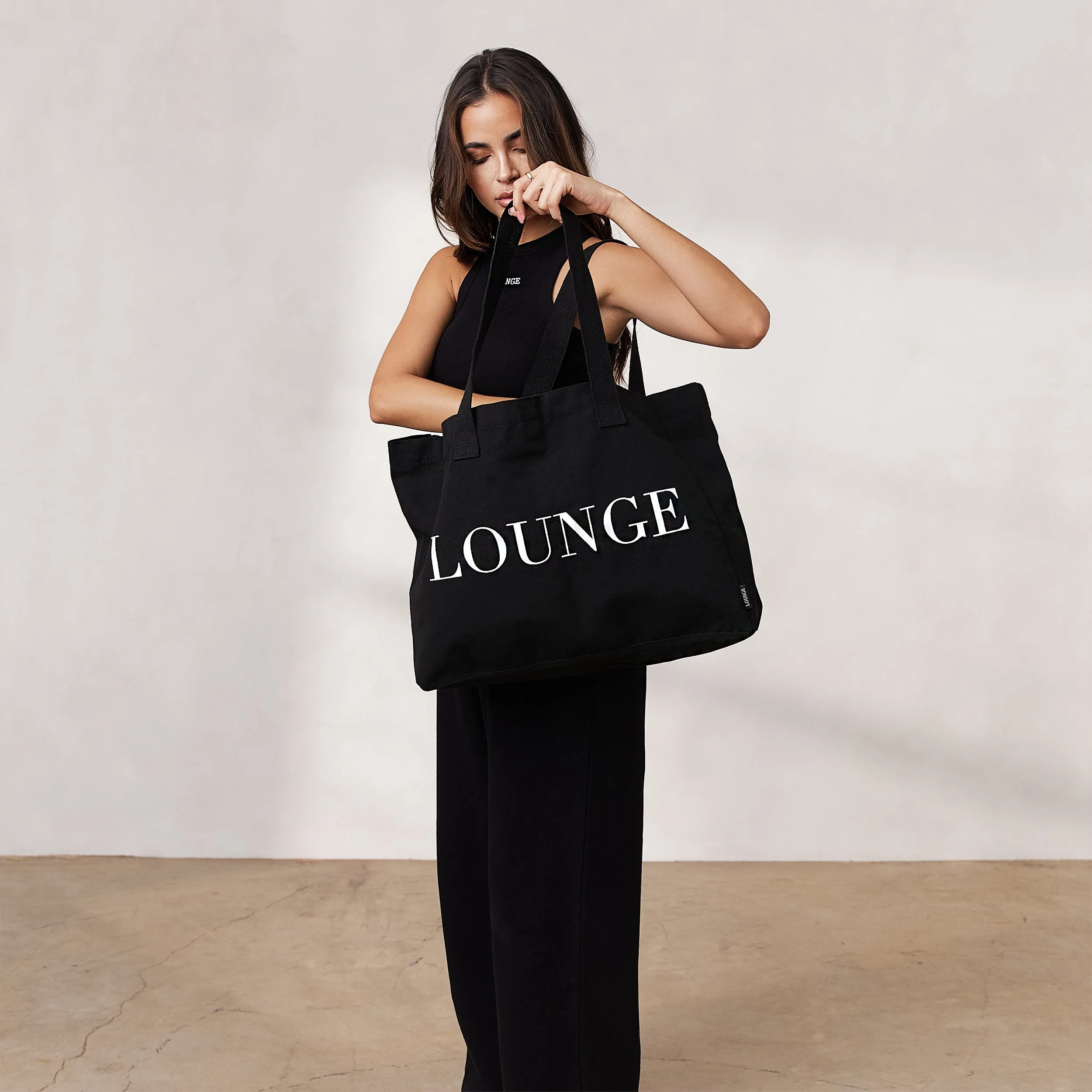 Signature Tote Bag - Black