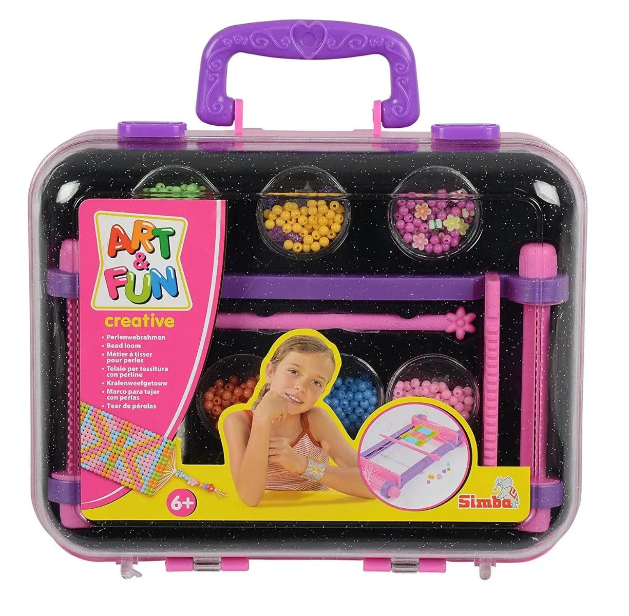 Simba Art and Fun Beads Weaving Machine in Case