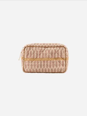 Terracotta   Sand Makeup Bag