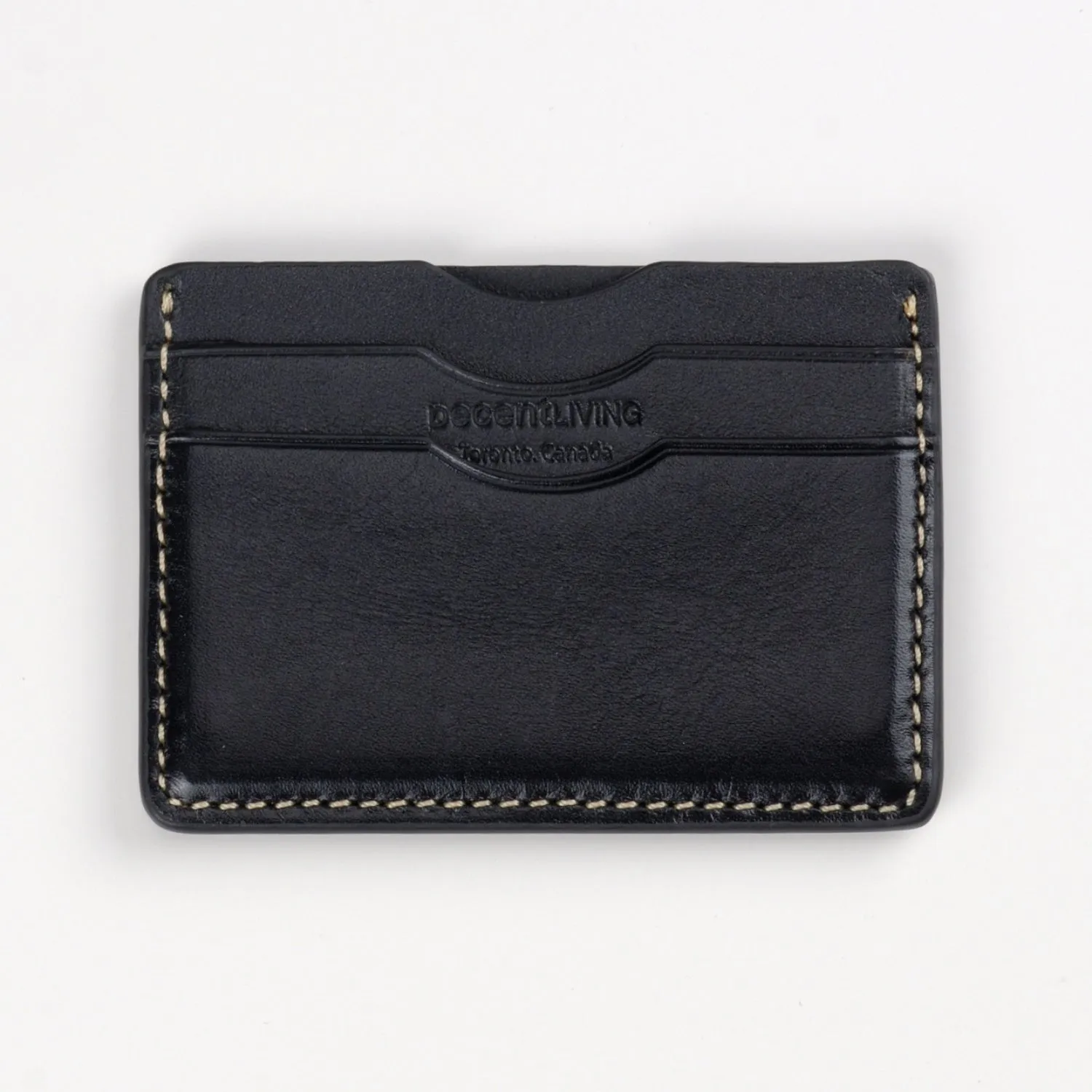 The Decent Living Leather Card Holder Wallet