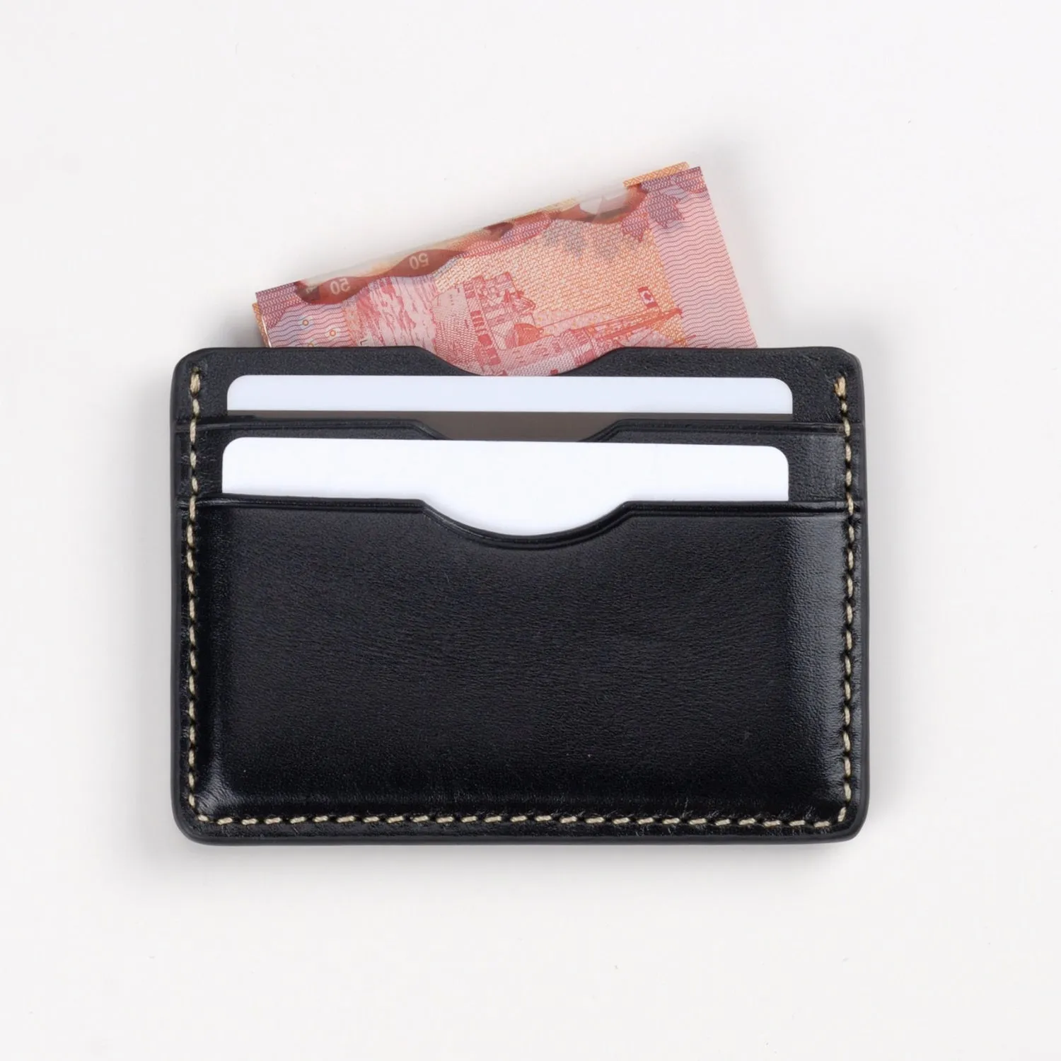 The Decent Living Leather Card Holder Wallet