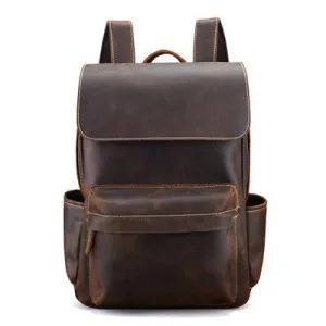 The Helka Backpack | Genuine Vintage Leather Backpack