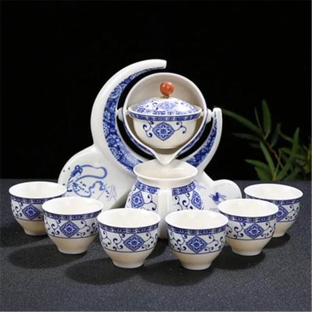 Unique Ancient Chinese Porcelain Teapot Set