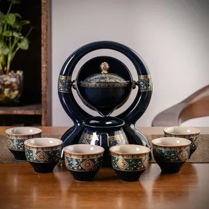 Unique Ancient Chinese Porcelain Teapot Set