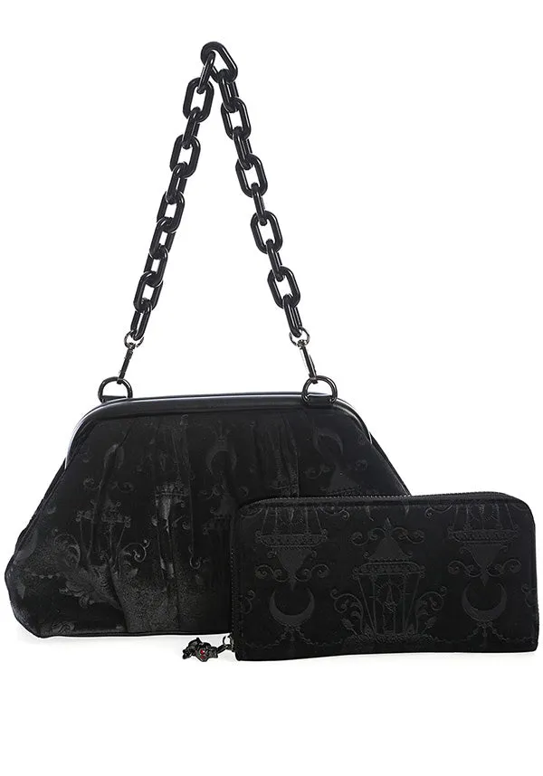 Velvet Chandelier | SHOULDER BAG