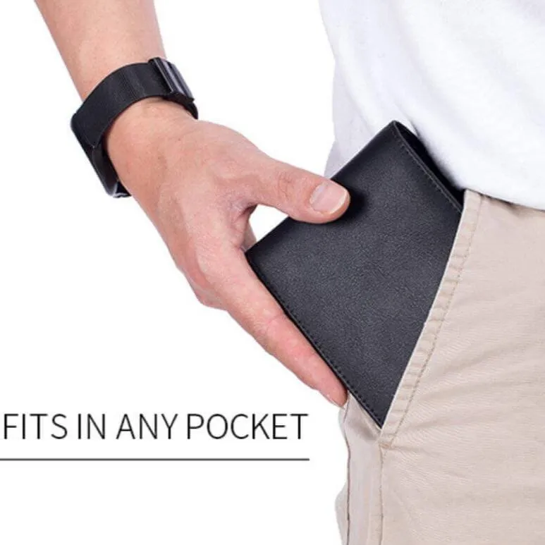 Versatile Leather RFID Folding Wallet