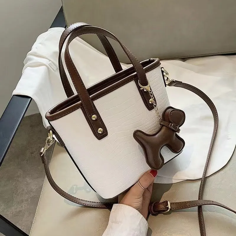 Women Handbags Stylish Shoulder Bag, Satchel Tote Bags, Women Tote Handbag Soft Leather Handle Bag, Roomy Capacity Satchel Handbags, Both for Handbag and Shoulder Bag