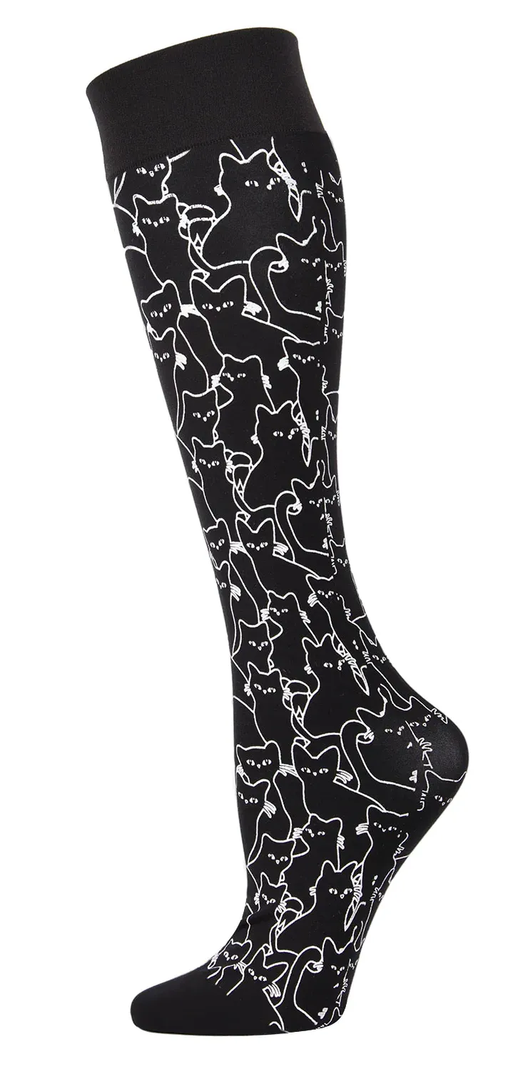 Women's Knee High Intuition Kitten Sock